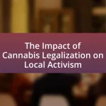 The Impact of Cannabis Legalization on Local Activism