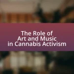 The Role of Art and Music in Cannabis Activism